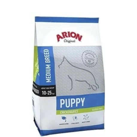 ARION ORIGINAL Puppy Medium Poulet & Riz Pour Chiot De Taille Moyenne 3kg