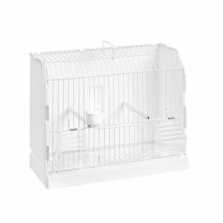 2GR Cage De Préparation Démontable Blanche Avec Devanture Blanche - 2g-r