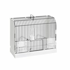 2GR Cage De Préparation Démontable Blanche Avec Devanture Noire - 2g-r