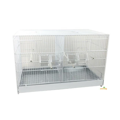 Domus Molinari Cage Domus-Molinari 71cm Laquée En Blanc