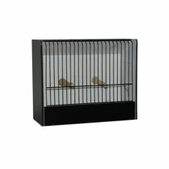 Animalis Cage D'exposition Canaris En PVC (23 Barreaux)