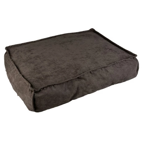 Duvo Coussin Rectangulaire Velvet Concrete Gris/blanc S - 56x40x13cm