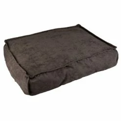 Duvo Coussin Rectangulaire Velvet Concrete Gris/blanc XL - 116x84x21cm