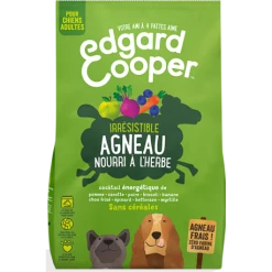Croquettes Adult Agneau Frais Nourri À L'herbe 2,5kg - Edgard Et Cooper