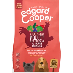 Croquettes Senior Poulet Frais Élevé En Plein Air & Saumon Norvégien 2,5kg - Edgard Et Cooper