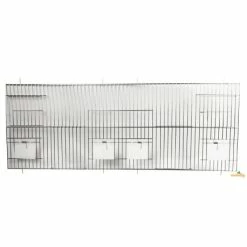 FAUNA Devanture Chromée 80 X 30 Cm