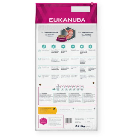 Eukanuba Daily Care Adult Sensitive Digestion Pour Chien 12kg - Image 2