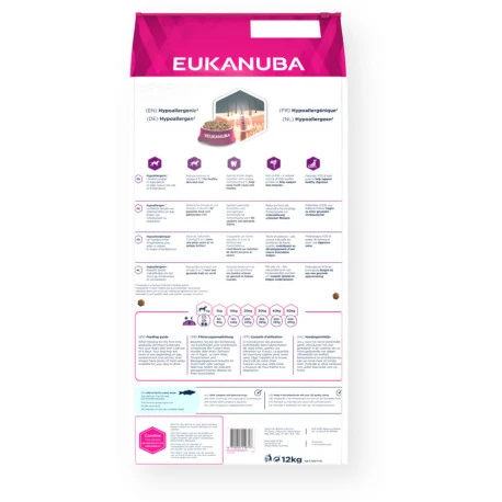 Eukanuba Daily Care Adult Sensitive Skin Pour Chien 12kg - Image 3