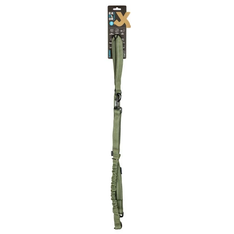 Explor Laisse 2in1 Classic Vert 180cm - 16mm - Image 2