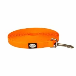 Explor Tracking Laisse Plat Orange En Pvc Néon - 5M
