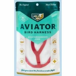 Harnais Pour Perruches Aviator - Petit/Rouge