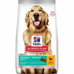 Hills HILL'S SCIENCE PLAN Aliment Pour Chien Adulte De Grande Race Perfect Weight Au Poulet 12kg