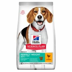 Hills HILL'S SCIENCE PLAN Aliment Pour Chien Adulte Medium Perfect Weight Au Poulet 12kg