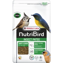 VERSELE-LAGA Insect Pâtée 1kg - Aliment Complet Pour Tous Les Oiseaux Insectivores
