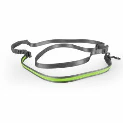 Duvo Laisse Jogging En Nylon Vert Avec Led 180-250cm