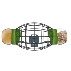 Mangeoire Lona "Voerkooi V10" - Vert - 32x15cm