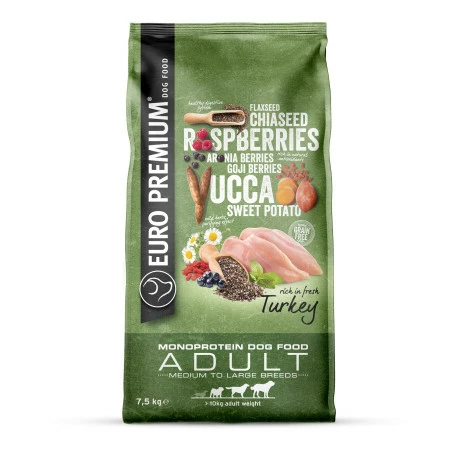 Euro Premium Medium To Large Adult Turkey 7,5kg