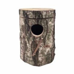 Ost Nichoir En Bouleau Pour Grandes Perruches (32cm)