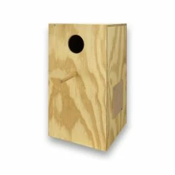 Nido Nichoir Vertical Pour Grandes Perruches 25x25x45 Cm