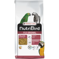 VERSELE-LAGA Nutribird P15 Original 10kg - Granulés Extrudés - Aliment D'entretien Pour Perroquets