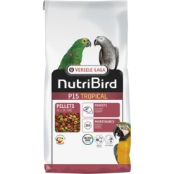 VERSELE-LAGA Nutribird P15 Tropical 10kg - Granulés Extrudés - Aliment D'entretien Pour Perroquets