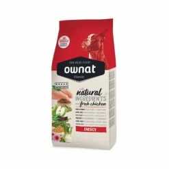 OWNAT Classic Energy Pour Chien Adulte Actif Au Poulet 20kg
