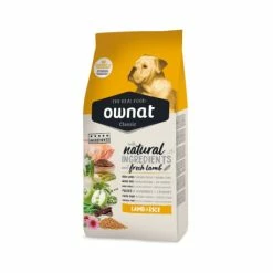 OWNAT Classic Lamb & Rice Pour Chien Adulte à L'agneau Et Au Riz 15kg