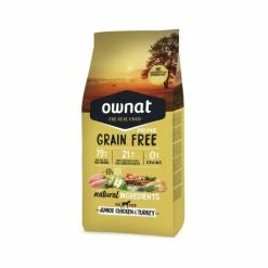 OWNAT PRIME Grain Free Junior Sans Céréales Au Poulet & Dinde Pour Chiot 14kg