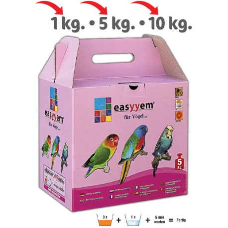 Easyyem Pâtée Aux œufs Pour Perruches 5kg