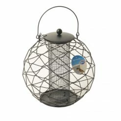 Duvo Silo Pour Arachides Avec Protection Sphérique - 28x28x28cm - Noir